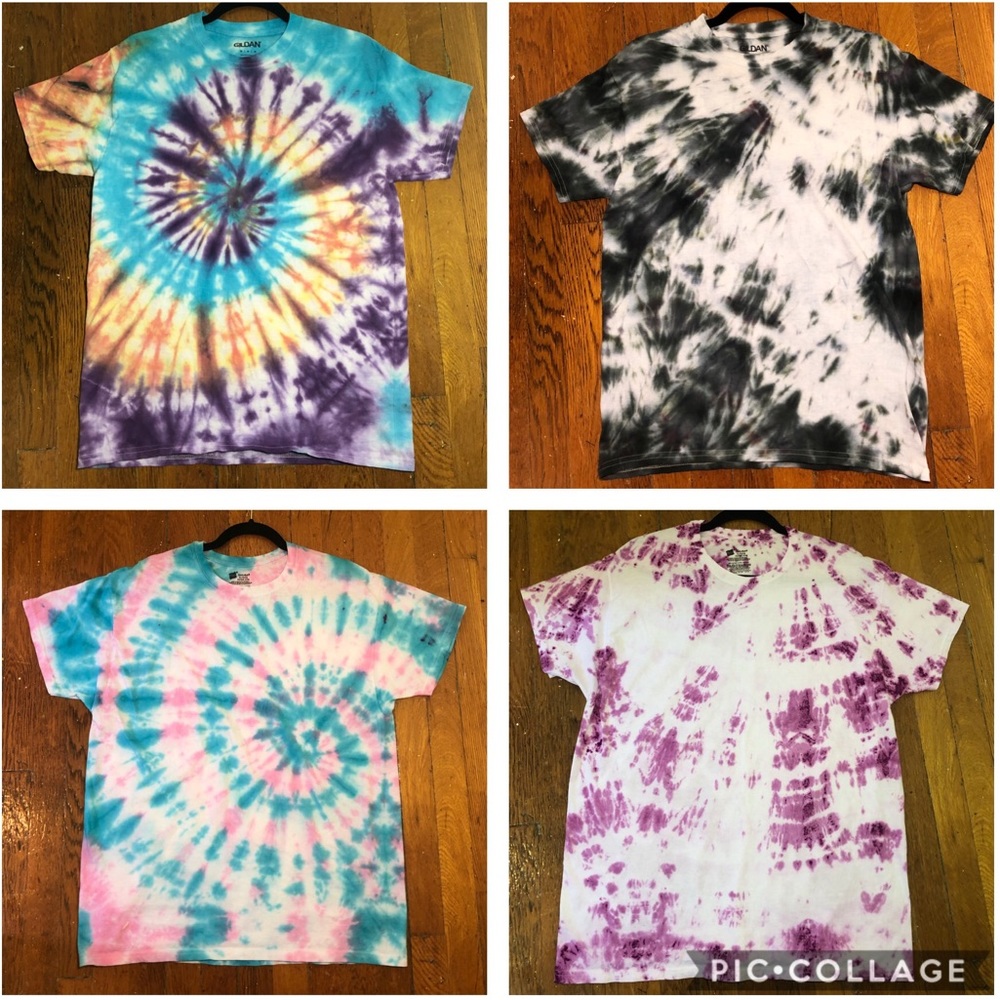 Custom Tie Dye T-shirt - Picture 2 of 8